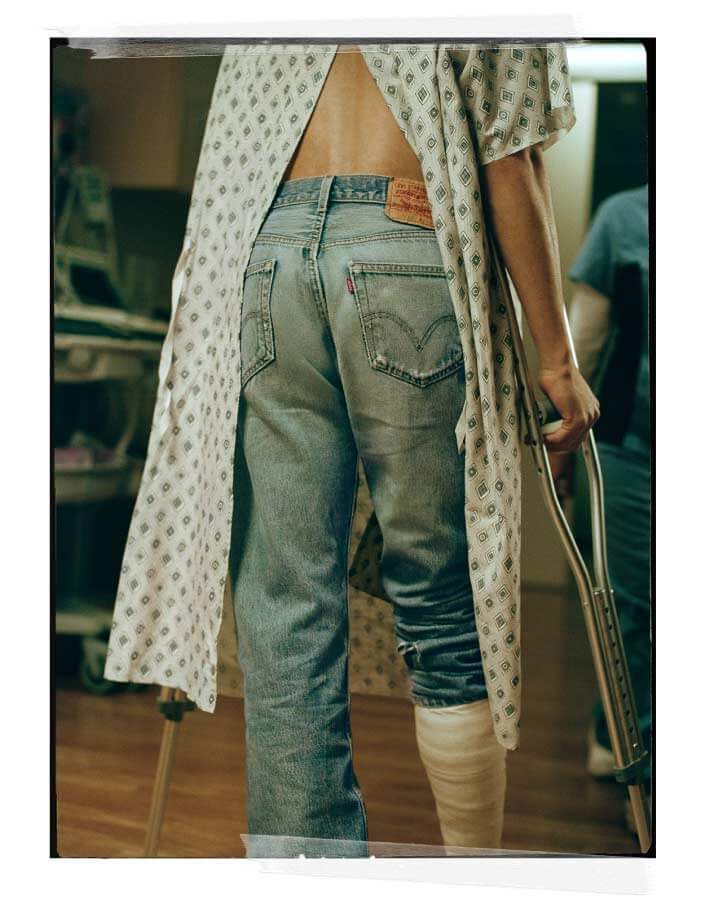 Aniversario 150 de Levi's® 501®: Enfermera no corte mis jeans